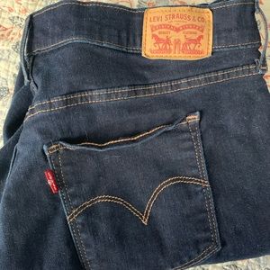 Levi Strauss mid-rise skinny jeans